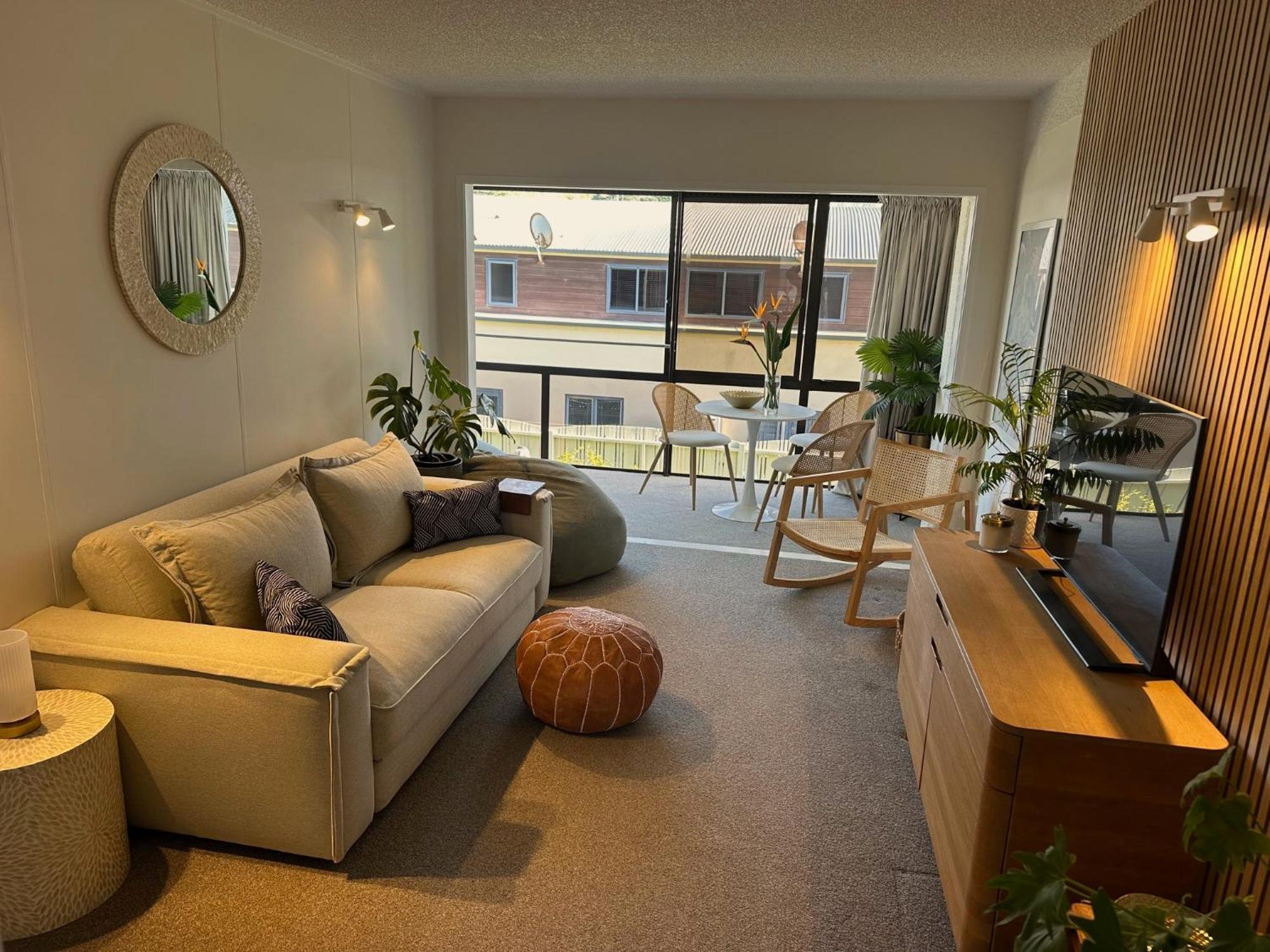 Ferienwohnung Charm On Commons, Mauao Mount Maunganui Exterior foto