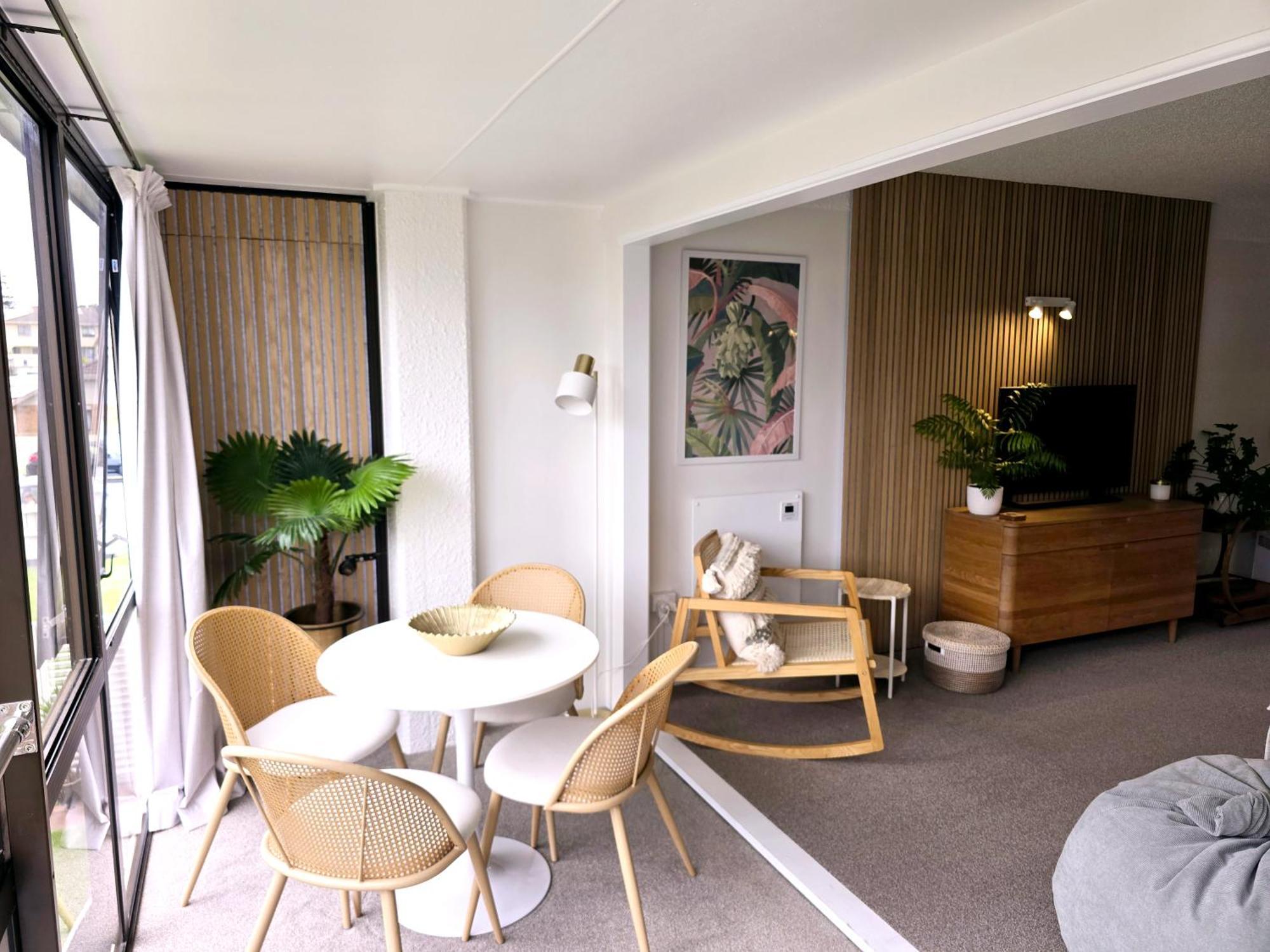 Ferienwohnung Charm On Commons, Mauao Mount Maunganui Exterior foto