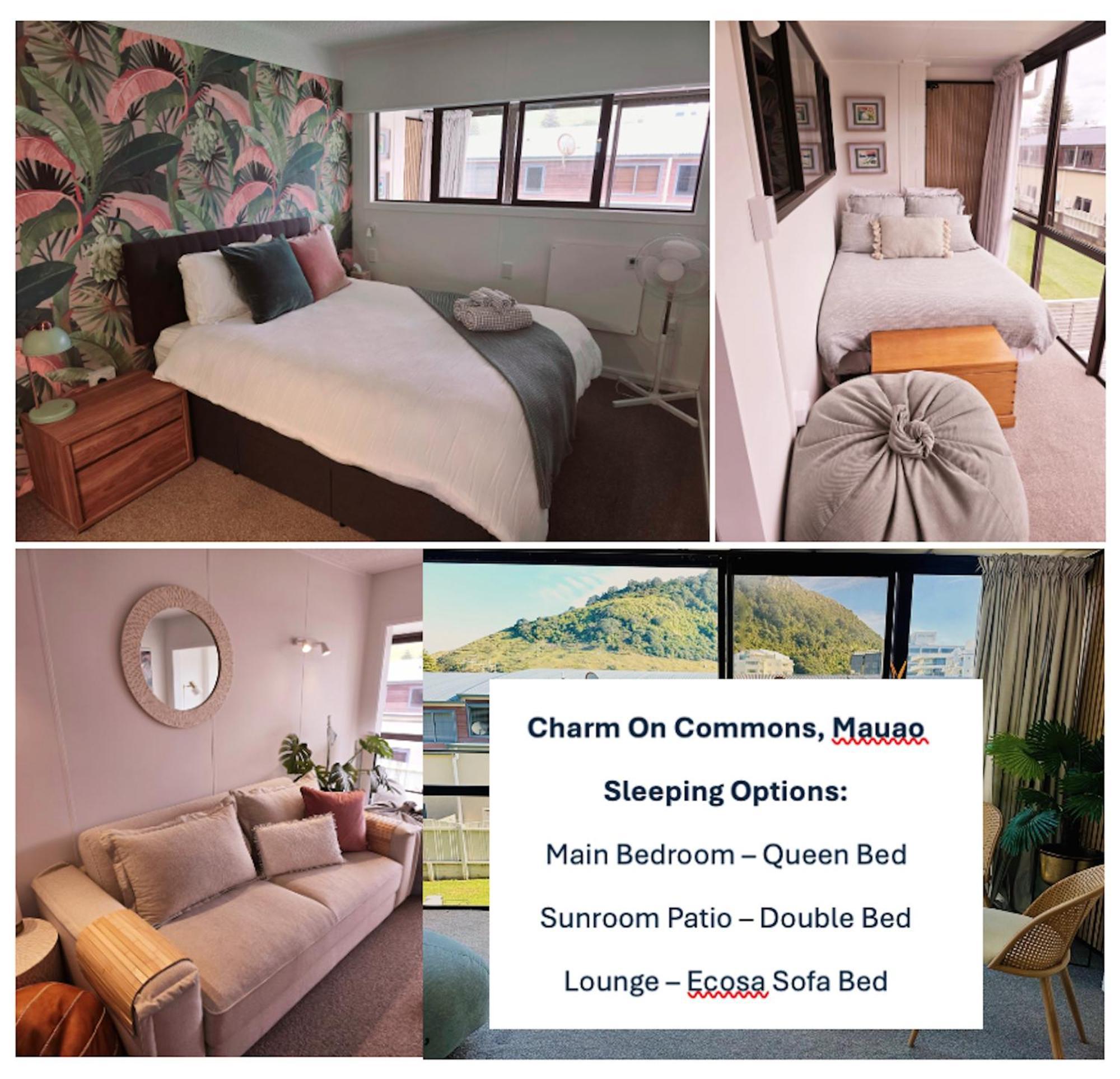 Ferienwohnung Charm On Commons, Mauao Mount Maunganui Exterior foto